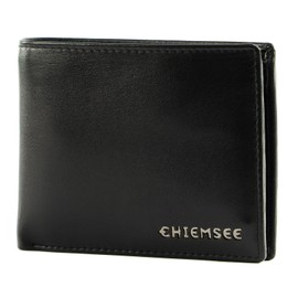 Chiemsee 021765 Men's Genuine Leather Wallet Black, black, rfid wallet