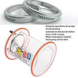 Qinlorgo ST-2000 Rolling Drum Rotary Polisher Bucket Jewellery Drum Polishing Machine with Four Different Speed Settings