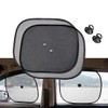 JQ Car Essential: 2 Car Window Sun & UV Shades / 차량 필수품 차량용 창문 햇빛 지외선 가리개 2개