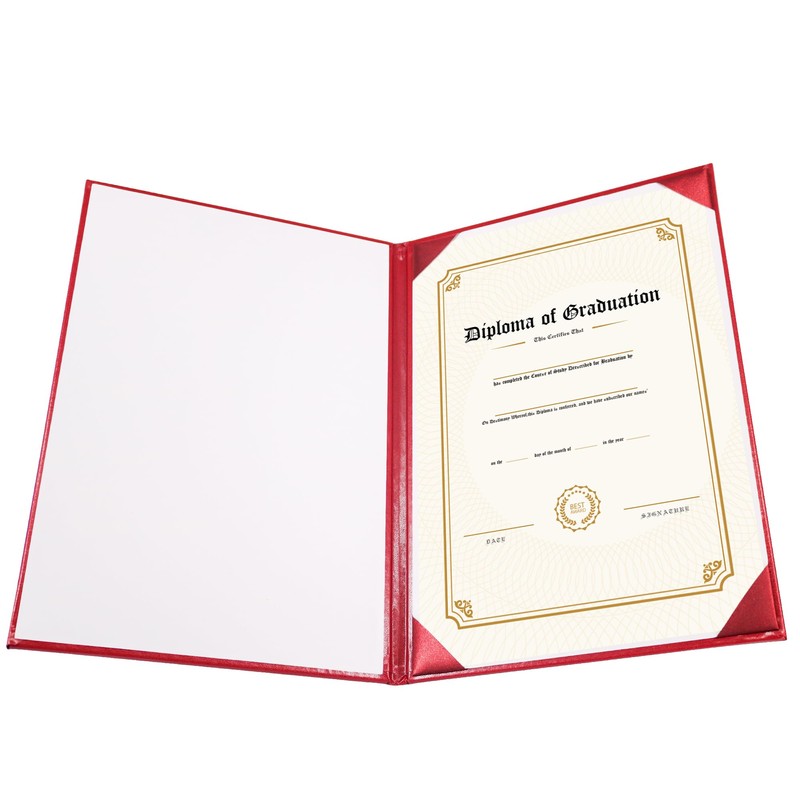 GraduationMall A4 Certificate Holder Diploma Document Cover Award Protective Cover