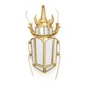 Xinleitan Decorative Bug and Dragonfly Mirrors - Gold Resin and