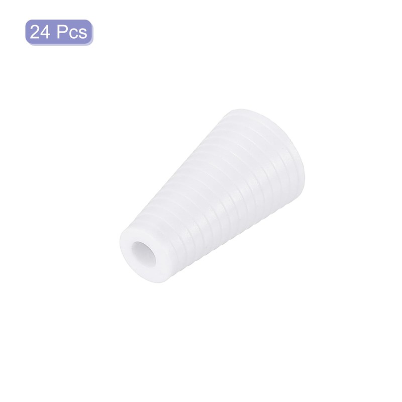 sourcing map 20Pcs Cord Knobs, 19mm Window Blind Tassels Plastic