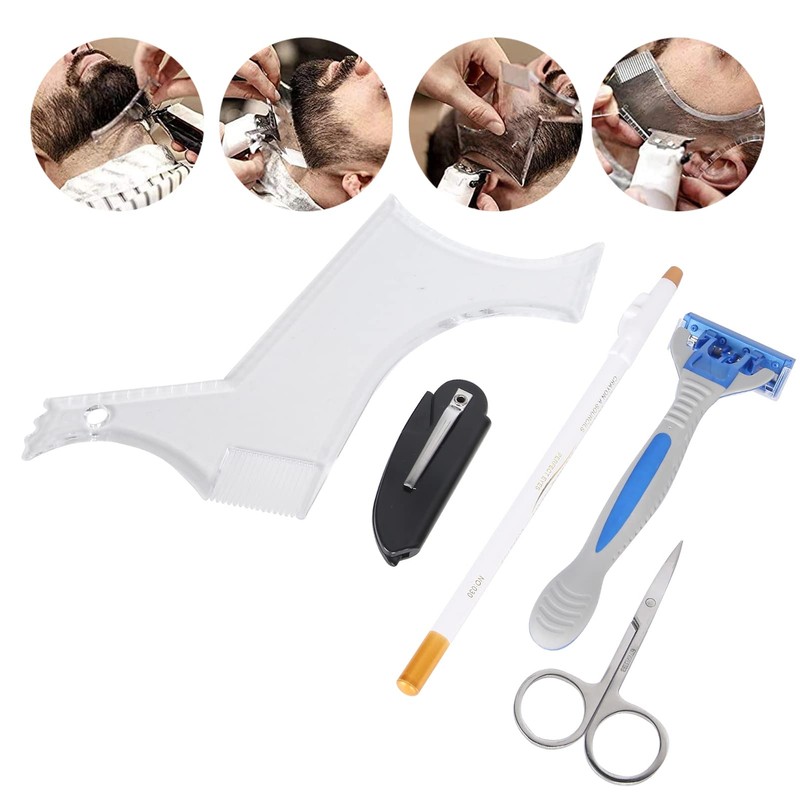 Beard Brush Care Set, Beard Shaping Tool Set, Beard Shaping