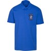Phi Beta Sigma Fraternity Polo Shirt Royal/Royal Large