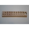 Needle Size Wood Ruler Tape Measure Made in Germany