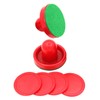 WOONEKY 1 Set Air Hockey Replacement Accessories Includes Pushers Pucks