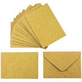 Iconikal Kraft Mini Special Occasion Envelopes, 4 x 2.75 inches, 100-Count