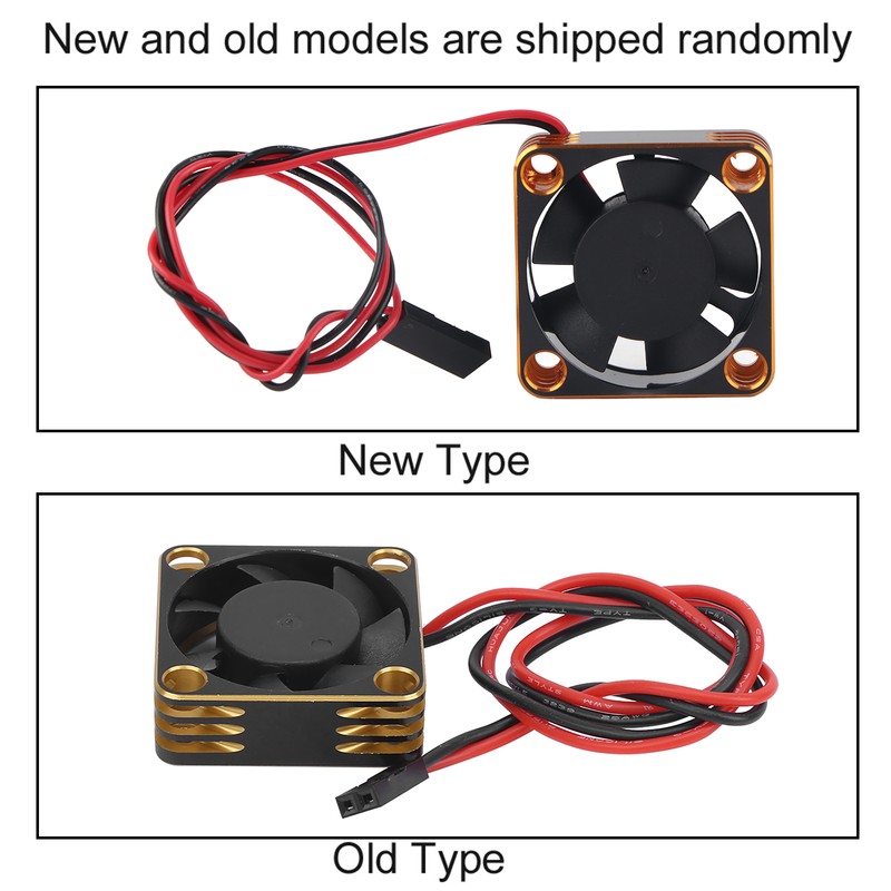 30x30mm Aluminum Cooling Fan 28000RPM Used for RC540 Brushless Motor