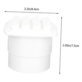 Mikinona Sturdy Nylon Grill Cover Rectangular Grill for Exhaust Vent Cover for Boat Yacht Rv