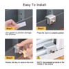 ZFYQ Window Locks, 6 Pack Sliding Windows with Keys, Freely