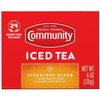 Community Coffee Signature Iced Tea, 24 Family Size Tea Bags,
