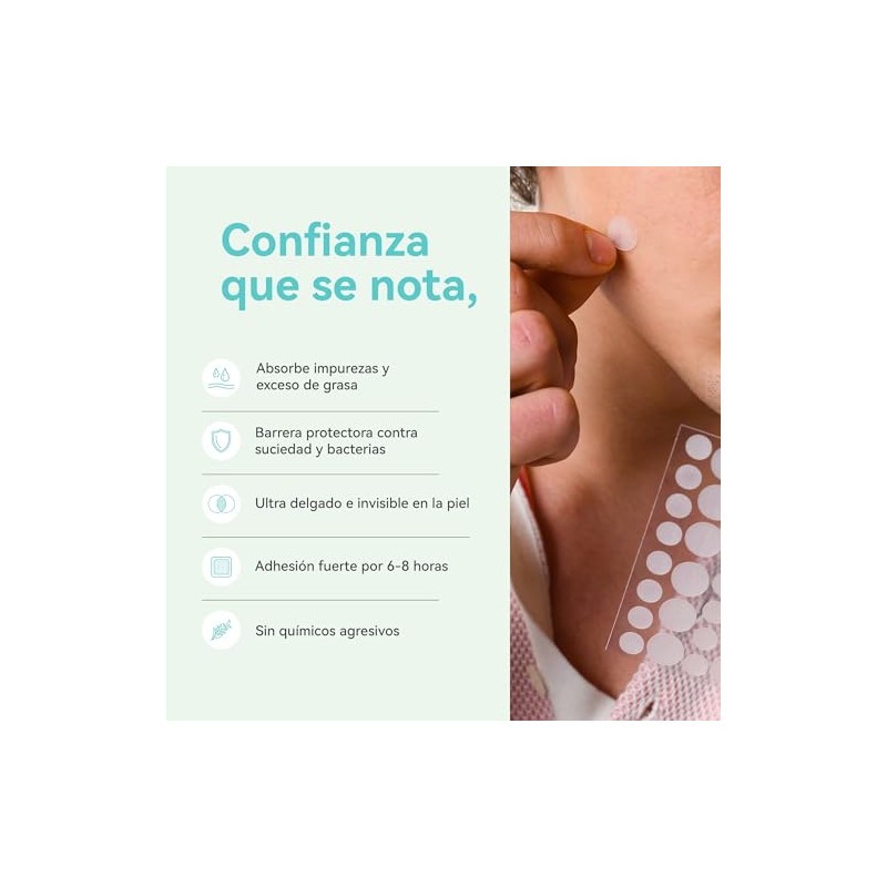 108 Parches para Acné con Hidrocoloide – Everglow Skin Solutions