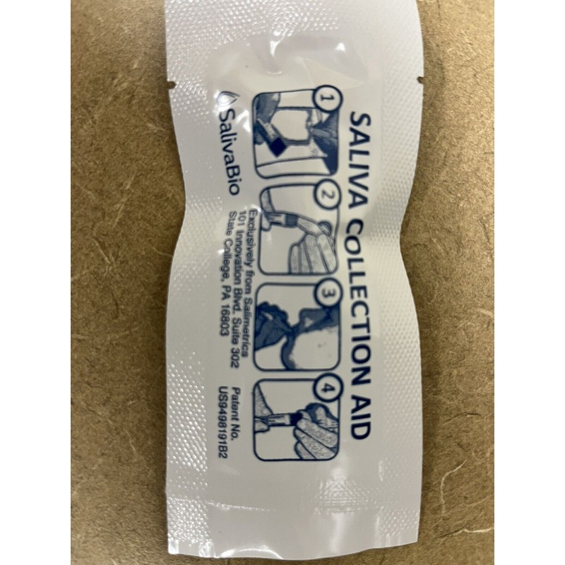 Salimetrics Saliva Collection Aid (for use with cryovials) - 50/pack