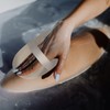 2 esponjas exfoliantes de baño de luffa natural, esponja luffa