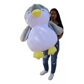 Peluche Gigante Pingüino Extrasuave 1oocm