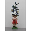Hubrig Flower Children 17 cm Girl with Columbine Ore Mountains
