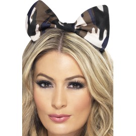 Smiffys Army Bow on Headband