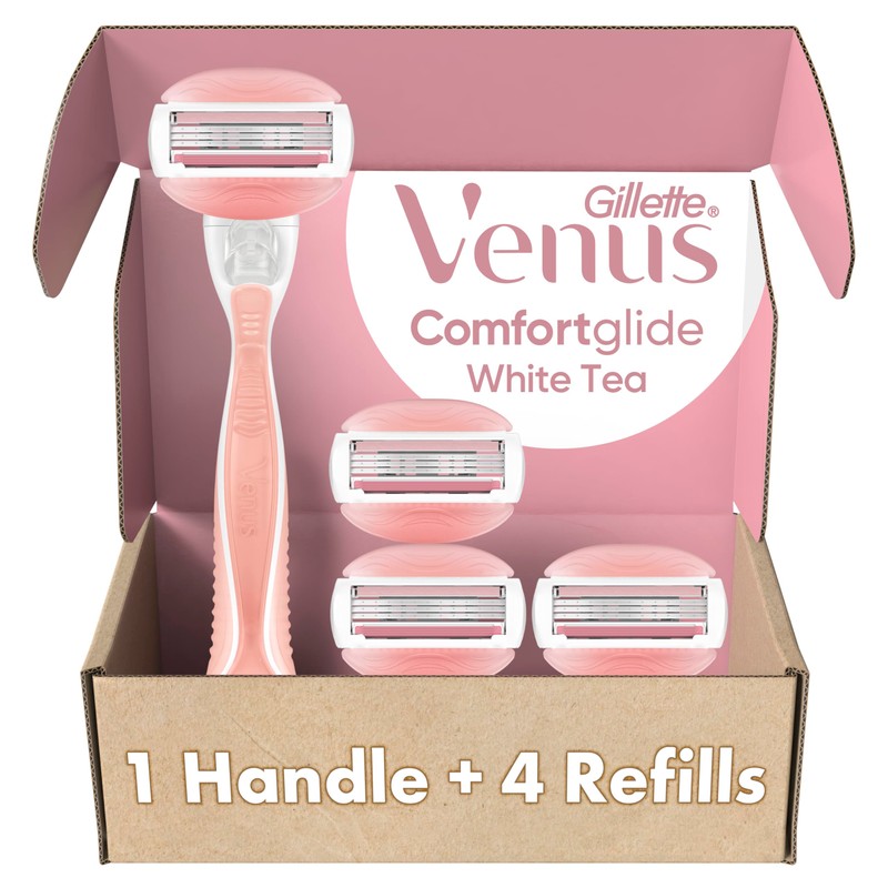 Gillette Venus ComfortGlide - Rastrillo de afeitar para mujer, té