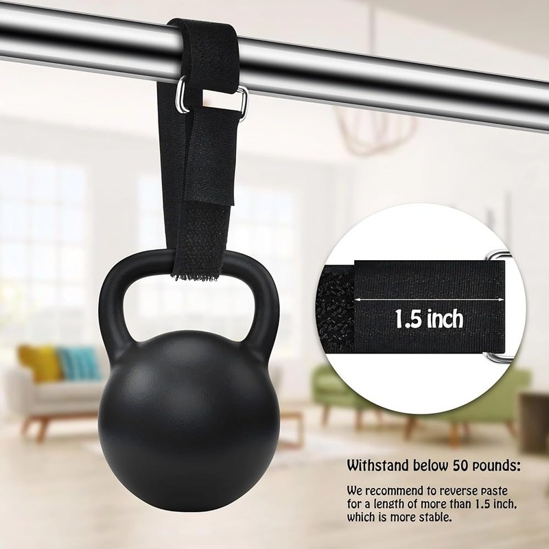 16.4Ft x 0.8In Adjustable Cable Straps with 25 Buckles, Free