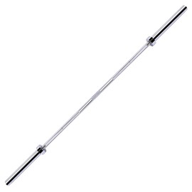 Fitvids Olympic Barbell Bar for Weightlifting and Power Lifting, 700 Pound Capacity, 2 Inch Diameter, 7 Feet"