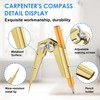 Compass Drawing Scribe Tools for Woodworking, Scribing Compass, for Drawing,