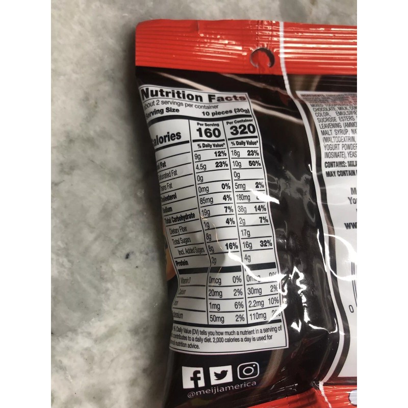 Meiji 1 Bag Meiji 7 Oz Hello Panda Chocolate Creme