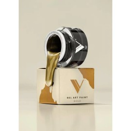 Gold Chrome Gel Nail Pod, Metallic Mirror Finish Nail Gel for DIY Manicure and Salon-Style Nail Art