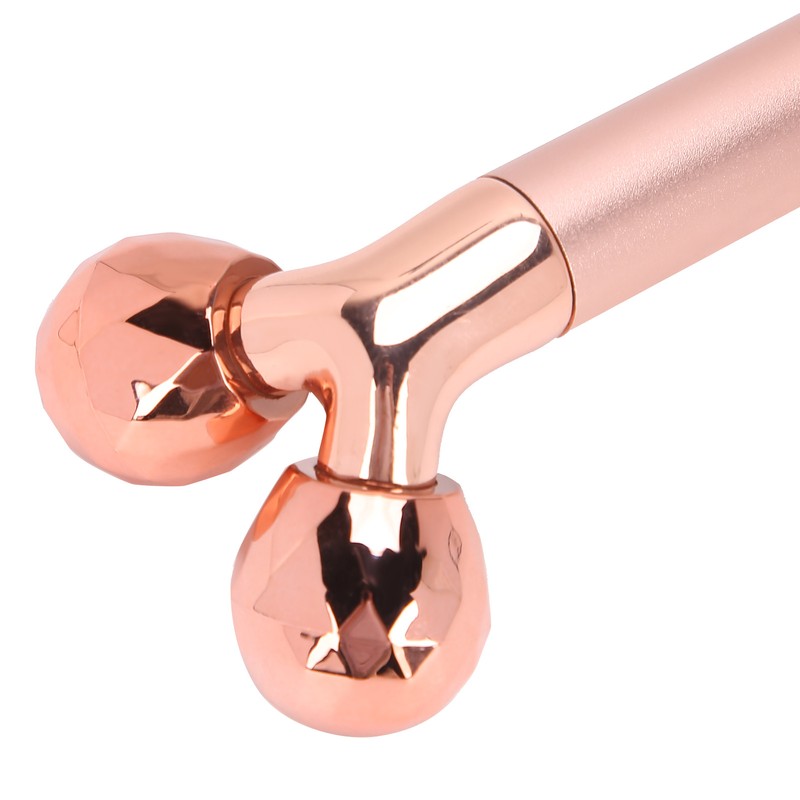 Electric 3D Facial Roller Massager Remove Puffiness Slimming Tightening Face