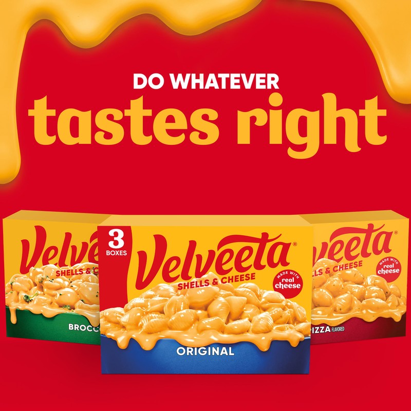 Velveeta Shells & Cheese Original Shell Pasta & Cheese Sauce,