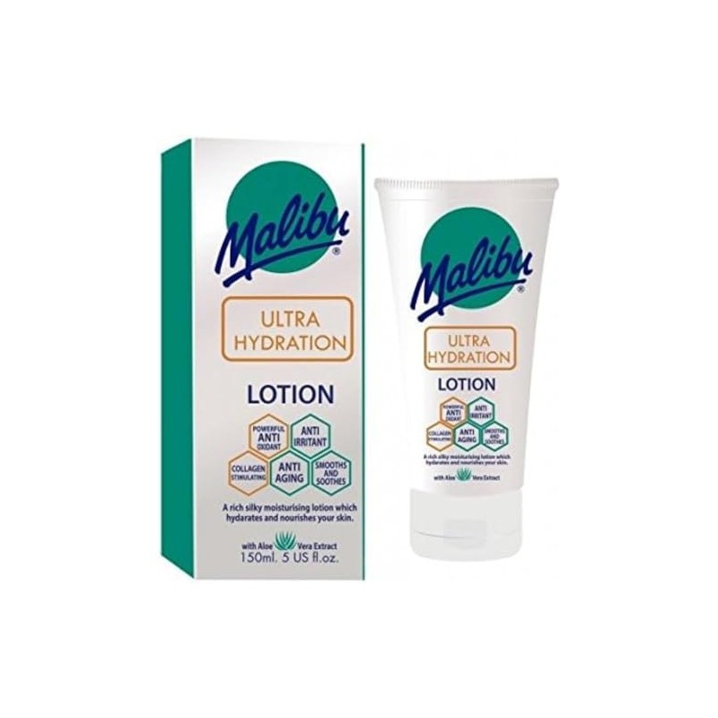 Malibu Sun Ultra Hydration Lotion, Anti-aging, Collagen Stimulating, 150ml
