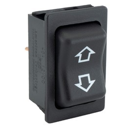 RV Power Reversing Motor Open Circuit Switch for Slide Outs (Black)