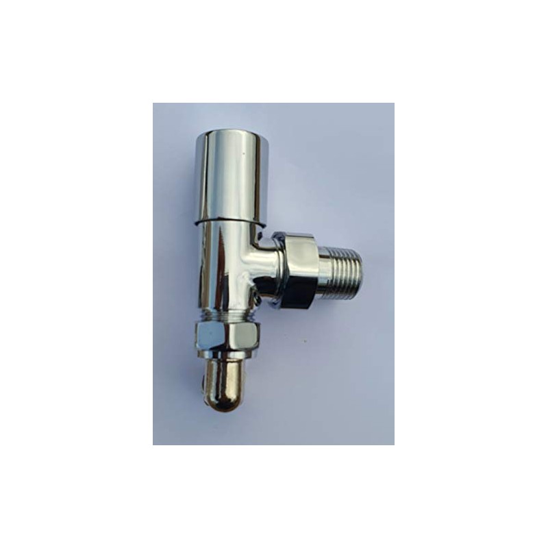 Greened House 15mm to 8mm 90 Degree Elbow Radiator Valve