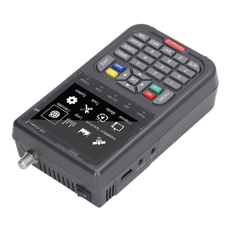 Digital Satellite Finder LCD Screen Handheld Satellite Signal Meter Detection