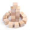 Square building blocks, 1 x 1 x 1 timber, timber,