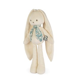 KALOO - Lapinoo - Pantin Lapin - Baby Plush Toy Made of Cord - 35 cm - Colour Ochre - Very Soft Material - Gift Box - From Birth, K969946