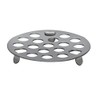 EZ-FLO 30071, Steel Shower and Tub 3-Prong Drain Strainer, 1-5/8