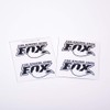 4PCS PVC Fox Shock Absorber Sticker Decal for 1/7 Traxxas