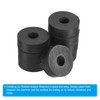PATIKIL 0.4" ID 1.2" OD Vibration Isolation Rubber Washers, 8