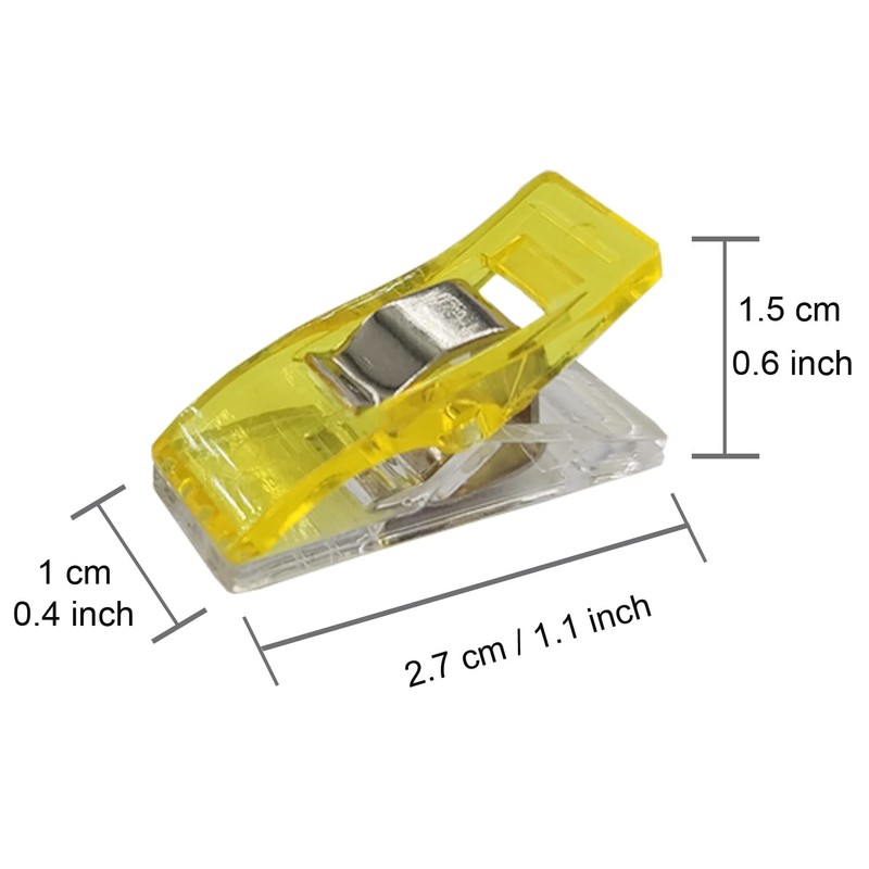 20 Pcs Clips for Sewing, Multi-Purpose Plastic Quilting Clips, Sewing