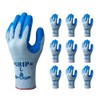 Showa Gloves [10 Pair Pack] Simple Packaging Strong Grip Blue