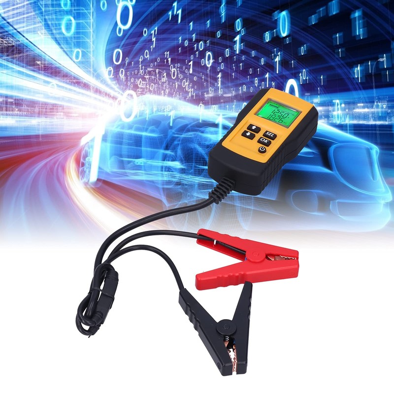 Battery Tester, AE300 Digital Battery Analyzer LCD Car System Analysis,