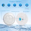 QOLNBY Floating Pool Lights, Rechargeable Pool Lights with 6 Dynamic
