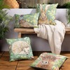 Evans Lichfield Grove Pheasant Outdoor Cushion Cover, Olive, 30 x
