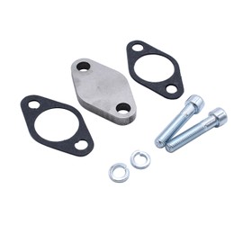 2 Set SHLPDFM 8MM EGR Valve Blank Blocking Off Plate Gaskets Fits for E39 E46 E53 E60 E61 E65 E66 E87 E91 X3 X5 318D 320D 330XD