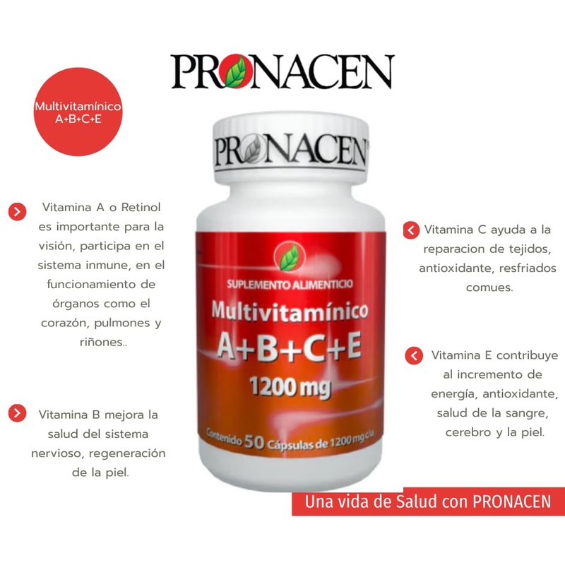 Multivitaminico 50 caps PRONACEN