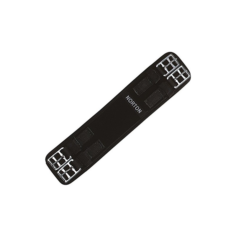 Norton Unisex's Short Girth, Black, 45 cm