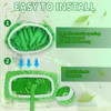 10 Pcs Dry And Wet Sweeping Cloths Mops,Reusable Mop Refill