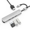 HyperDrive Tube 6-in-1 USB-C Hub - Silver
