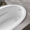 Artiwell Push & Lock Tub Trim Set with Single-Hole Overflow