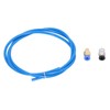 5PCS PTFE Tubes with 20PCS Pneumatic Fittings PC4‑M6 PC4‑M10 for